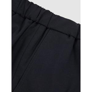 REISS Deck Drawstring Chino Shorts in Navy